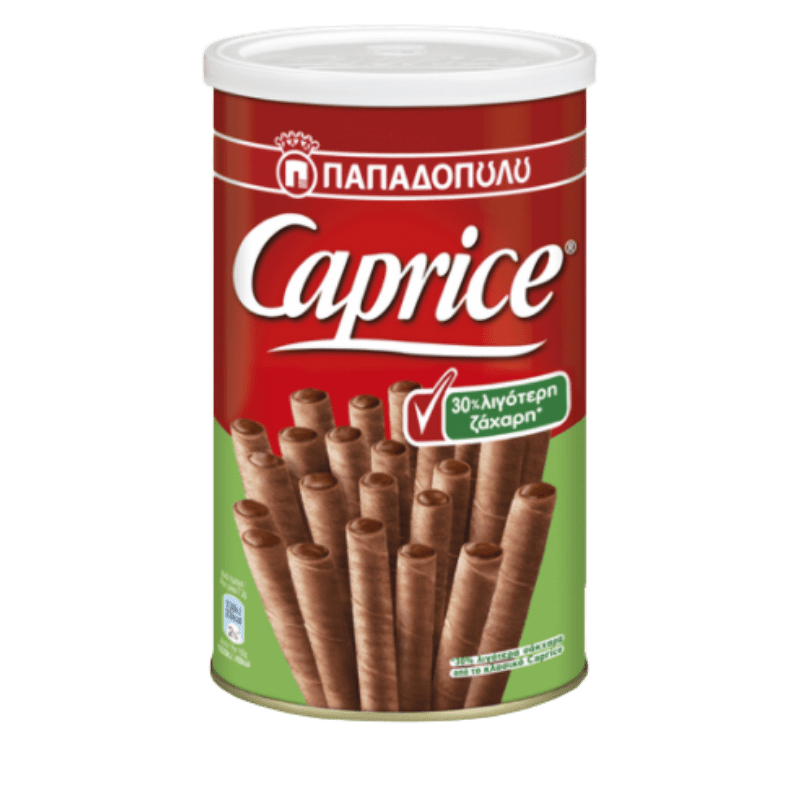 Caprice 30% weniger Zucker (250g) Papadopoulou von Papadopoulos bei Araxxon  - Hochwertiges griechisches Produkt.   Caprice 30% weniger Zucker (250g) Papadopoulou από Papadopoulos στο Araxxon  - Αυθεντικό ελληνικό προϊόν.
